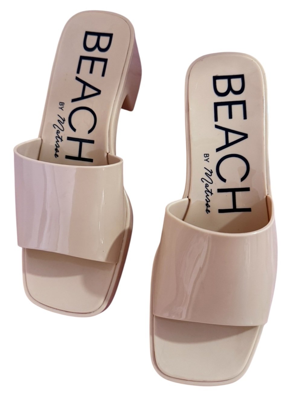 Beach by Matisse Wade Nude Platform Slide Sandals, size 7